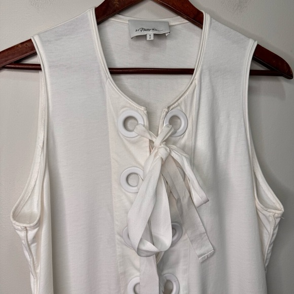 3.1 Phillip Lim White Lace Tank Top Size Small - Picture 12 of 15